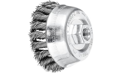 Image of PFERD 43306031 Brush TBG 80/M14 ST 0.50 SG - Steel Wire, Knotted, 1 Count