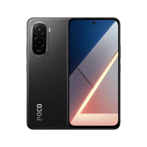 Image of XIAOMI POCO M7 Black-Smartphone 6GB+128GB, 7000mAh(typ) Battery, IP64, Snapdragon® 685, 50MP AI Dual Camera, 33W Turbo charging, 6.9" 144Hz FHD+display, NFC (UK Version + 2 Years Warranty)