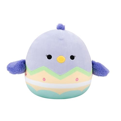 Image of Squishmallows Original 12-Inch Tulip the Purple Chick in Egg - Official Jazwares Plush (Amazon Exclusive)