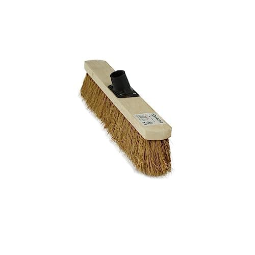 Image of GardNTool® Sweeping Home Kitchen Office Garage Indoor Outdoor Broom Heads Replacement Brooms (18 inch Coco/Soft Broom)