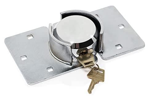 Image of UKB4C High Security Van Door Lock, Rust Resistant Door Lock with Two Keys, Waterproof Garage Door Lock, Heavy Duty Lock Suitable for Garden, Shed, Garage, Van
