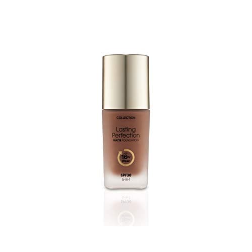 Image of Collection Cosmetics Lasting Perfection Matte Foundation, Full Coverage, 27ml, Café