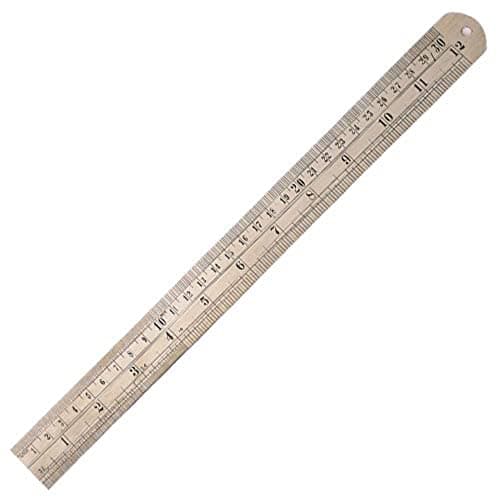 Image of Draper 59641 D18 Steel Rule, 300mm , Blue