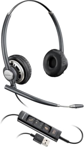 Image of Plantronics Encore Pro HW725 USB 203442-01 "Noise Cancelling" USB Mono PC Headset