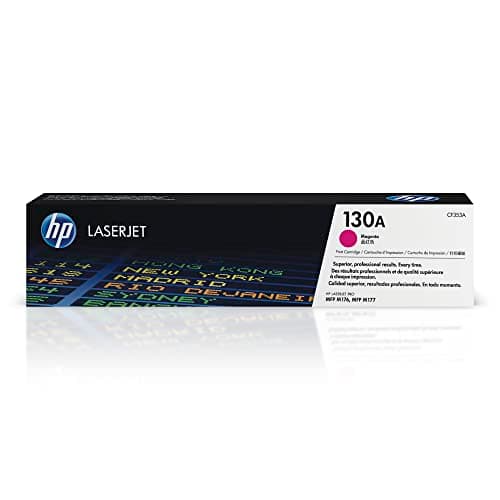 Image of HP CF353A 130A Original LaserJet Toner Cartridge, Magenta, Single Pack