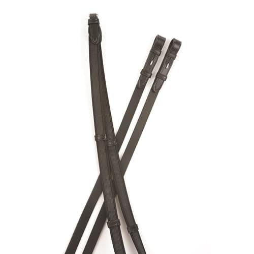 Image of Collegiate Suregrip Reins IV, Black, 5/8"x54"