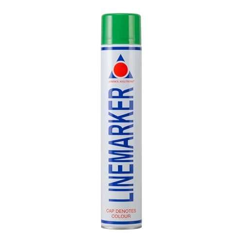 Image of Aerosol Solutions Line Marker, Grass and Road Spray Paint, Green, 750 ml (Pack of 1)