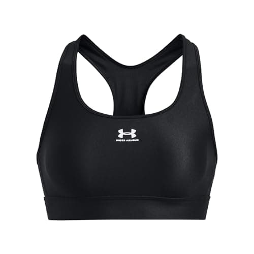 Image of Under Armour Women's UA HG Armour Mid Padless Shirt Black
