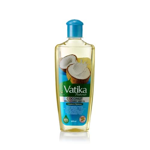 Image of Vatika Naturals Coconut Enriched Hair Oil 100% Natural Oils Unique Formulation For thick, Voluminous Hair 200 ml (Pack of 1)