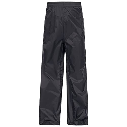 Image of Trespass Kids Waterproof Trousers Packaway Breathable Qikpac Black