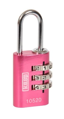 Image of Kasp K10520PIND 105 Series Aluminium Combination Padlock - Pink