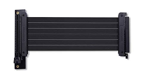 Image of Phanteks PH-CBRS_FL22 – 220mm Pci-E X16 Riser Cable, 90 Degree Adapter, Emi Shielded, Slim Design
