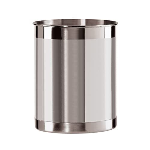 Image of OGGI Stainless Steel Utensil Holder, Stainless Steel, 5 Inch, Regular