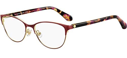 Image of Kate Spade Hadlee MFX/16 HAVANA PLUM Eyewear Women's Steel, Standard, 52