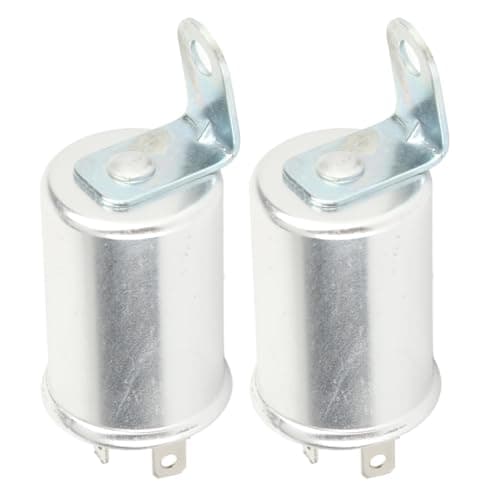 Image of Namvo 2pcs 3 Pin Automotive Flasher Relay Unit 12V Brake Light Indicator Relay Replacement Part 502096 for Car Turn Signal Light Flashing Unit