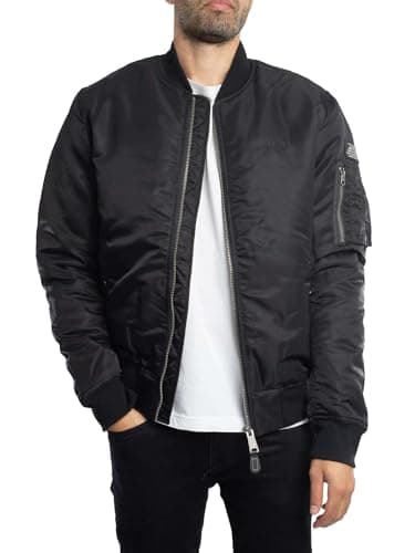 Image of Schott NYC Airforcers Unisex Bombers, Black, 3XL