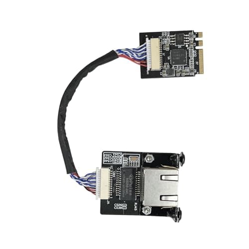 Image of youyeetoo M.2 to Gigabit Wired NIC, Intel i226 2.5G Ethernet Server NIC, Compatible with M.2 B+M Key, M.2 A+E Key, for youyeetoo X1 (i225 Updated Version) (M.2 A+E Key, 20 cm)
