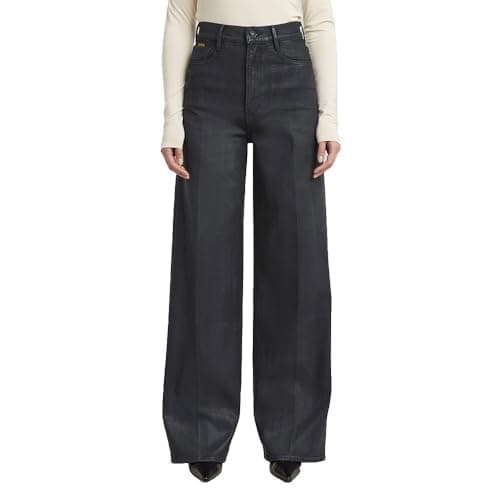 Image of G-STAR Women's Deck 2.0 High Loose Jeans, Grey (magma cobler D23591-C293-D360), 28W / 32L