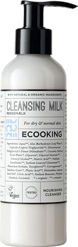 Image of Ecooking Cleansing Milk 200ml Face Cleanser for Sensitive and Dry Skin – Gentle Deep Cleansing Formula with Moisturizing Benefits – Ideal for Daily Use and Skin Care Routines