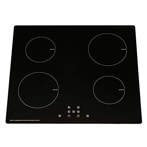 Image of SIA INDH60BL 60cm Black 4 Zone Touch Control Induction Hob With Child Lock