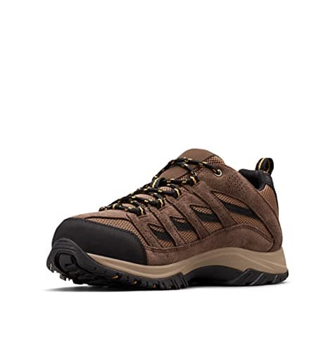 Image of Columbia Men's Crestwood, Low Rise Trekking and Hiking Shoes, Dark Brown/Baker, 11 Regular