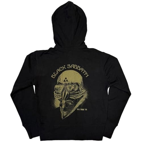 Image of Black Sabbath - Tour 1978 Ladies X-Large Hoodie - Black