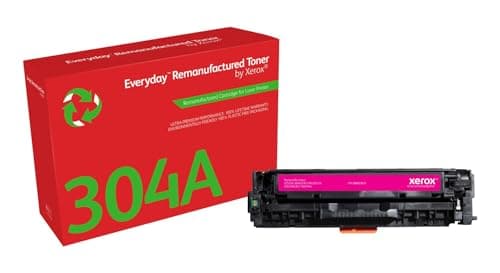 Image of Xerox Everyday Compatible HP 304A CC533A Magenta Toner, Standard Capacity, Remanufactured
