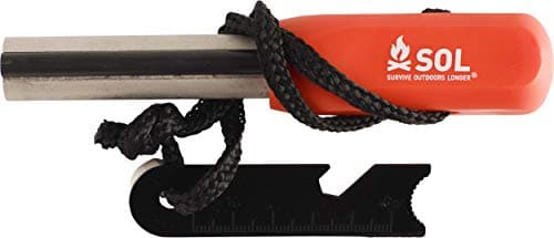 Image of Adventure Medical kits Fire Starting Tool Magnesium & Flint Scraper Seamlessly Start more than 100 Fires Integrated bottle opener Works in all weather conditions.