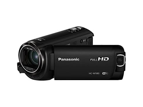 Image of Panasonic HC-W580EB-K Full-HD Palm sized Camcorder with Twin Camera - Black (Renewed)