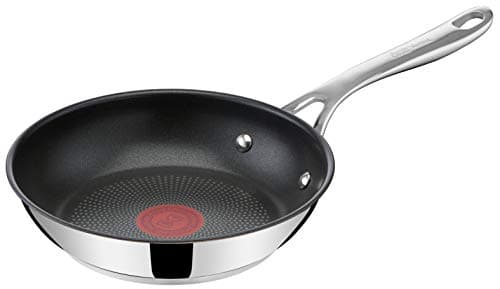 Image of Tefal Jamie Oliver Cook's Direct Frying Pan 20cm, Non-Stick Titanium Coating, Thermo-Signal™ Heat Indicator, Induction Compatible, Oven Safe, 10-Year Guarantee, E3040244