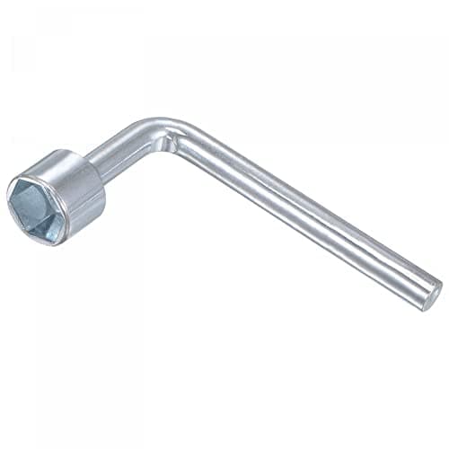 Image of sourcing map 14mm Metric L Shaped Angled Open Hex 6 Point Socket Wrench, Single Ended