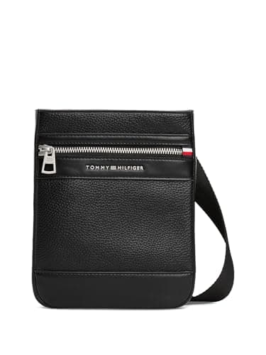 Image of Tommy Hilfiger 'Central' Slim Mini Crossover Bag - Black