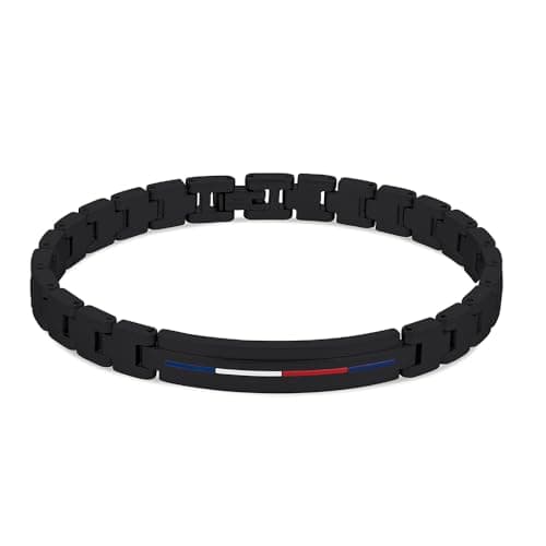 Image of Tommy Hilfiger Jewelry Men's Stainless Steel Link Bracelet - 2790312