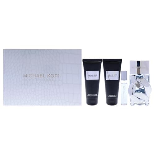 Image of Michael Kors Pour Homme by Michael Kors for Men - 4 Pc Gift Set 3.4oz EDP Spray, 0.3oz EDP Spray(Mini), Body Lotion, Shower Gel