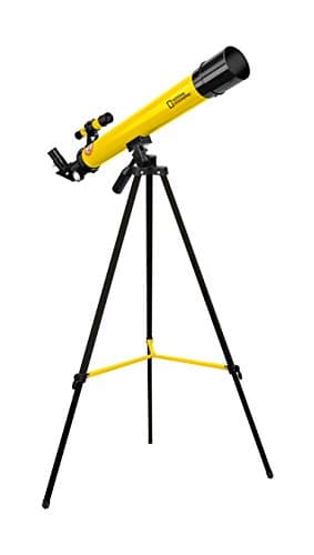 Image of National Geographic 50/600 AZ Telescope with Mount and Tripod yellow 9101001