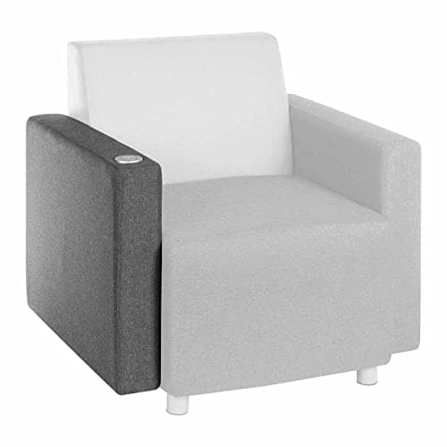 Image of Teknik Office Cube Modular Reception Chair USB Arm Right