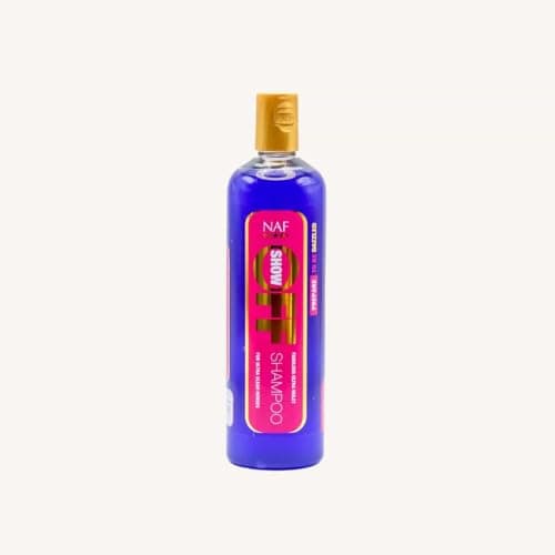 Image of Horse Masters NAF Show Off Horse Shampoo – Coat Brightening & Colour Enhancing Equine Shampoo | Deep Cleansing Wash with Long-Lasting Fragrance