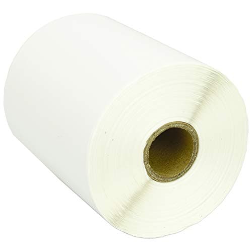 Image of 200 Compatible Zebra 100mm x 210mm White Direct Thermal Labels (200 Labels per Roll) for Zebra Type Printers - ONE ROLL