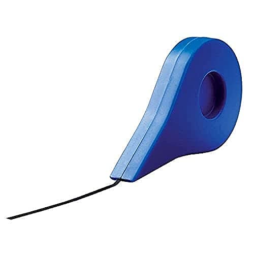 Image of Nobo TS-250164 Self Adhesive Gridding Tape in a Blue Dispenser, 3mm x 10m, Black