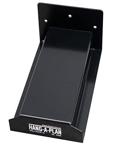 Image of Arnos Hang-A-Plan Universal Wall Rack for 10 Hang-A-Plan Binders A2-A1-A0