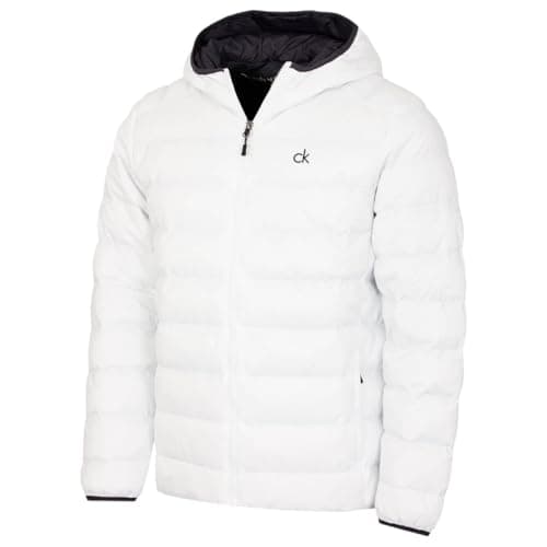 Image of Calvin Klein Mens San Gabriel Jacket - White Lightweight - XL