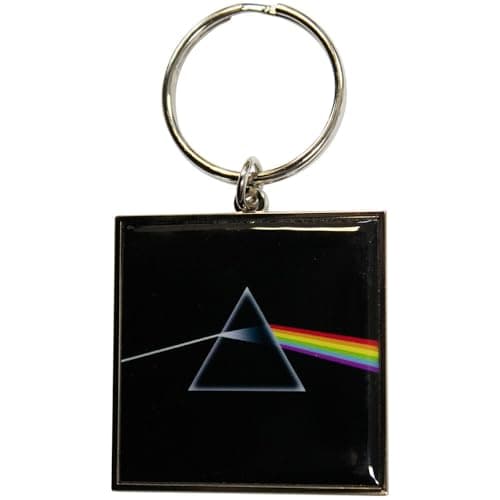 Image of Pink Floyd Keyring Keychain Dark Side Of The Moon Album Official metal One Size