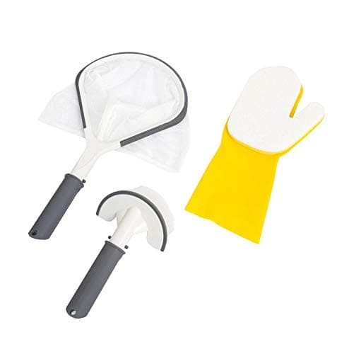 Image of Bestway Lay-Z Spa SaluSpa Hot Tub All-in-One 3-Piece Cleaning Tool Set