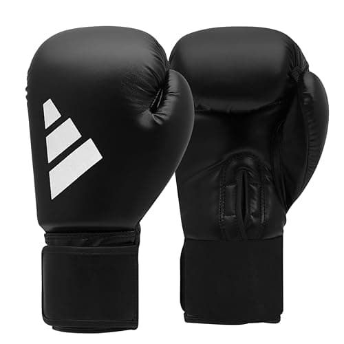 Image of Adidas Speed 50 Boxing Gloves, Intermediate Level PU Training Gloves, Heavy Boxing Bag Workouts And Sparring Mitts, MMA, Kickboxing, Gym, Men, Women, Adult,Kids, 4oz, 6oz , 8oz, 10oz, 12oz, 14oz, 16oz