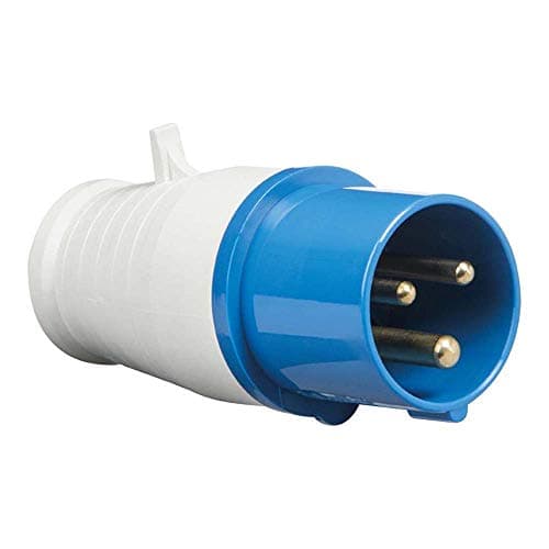 Image of Knightsbridge INAV006 240 V IP44 16 A Plug, Blue