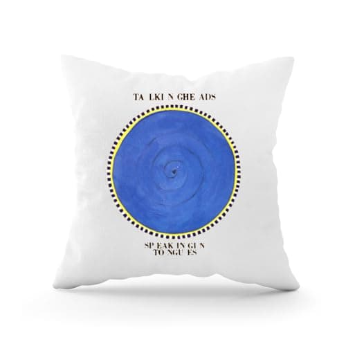 Image of Talking Heads Speaking in Tongues Decorative Cushion Cover with Filling for Car Cushion and Sofa