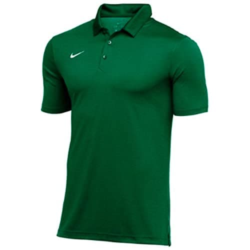 Image of Nike Mens Dri-FIT Short Sleeve Polo Shirt, Gorge Green, XXL