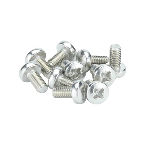 Image of M5 (5mm x 16mm) Pozi Pan Head Machine Screws - A2 Grade Stainless Steel (Pack of 20)