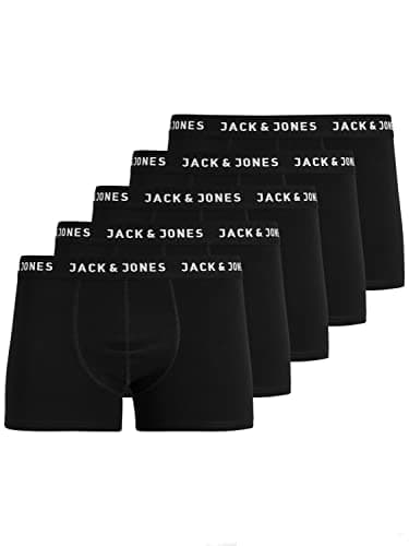Image of JACK & JONES Men's Trunks, Pack of 5, L