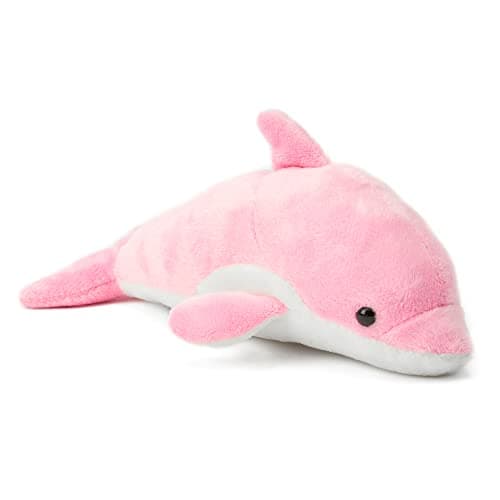 Image of Zappi Co Children's Soft Cuddly Plush Toy Animal - Perfect Perfect Soft Snuggly Playtime Companions for Children (12-15cm /5-6") (Pink Dolphin)